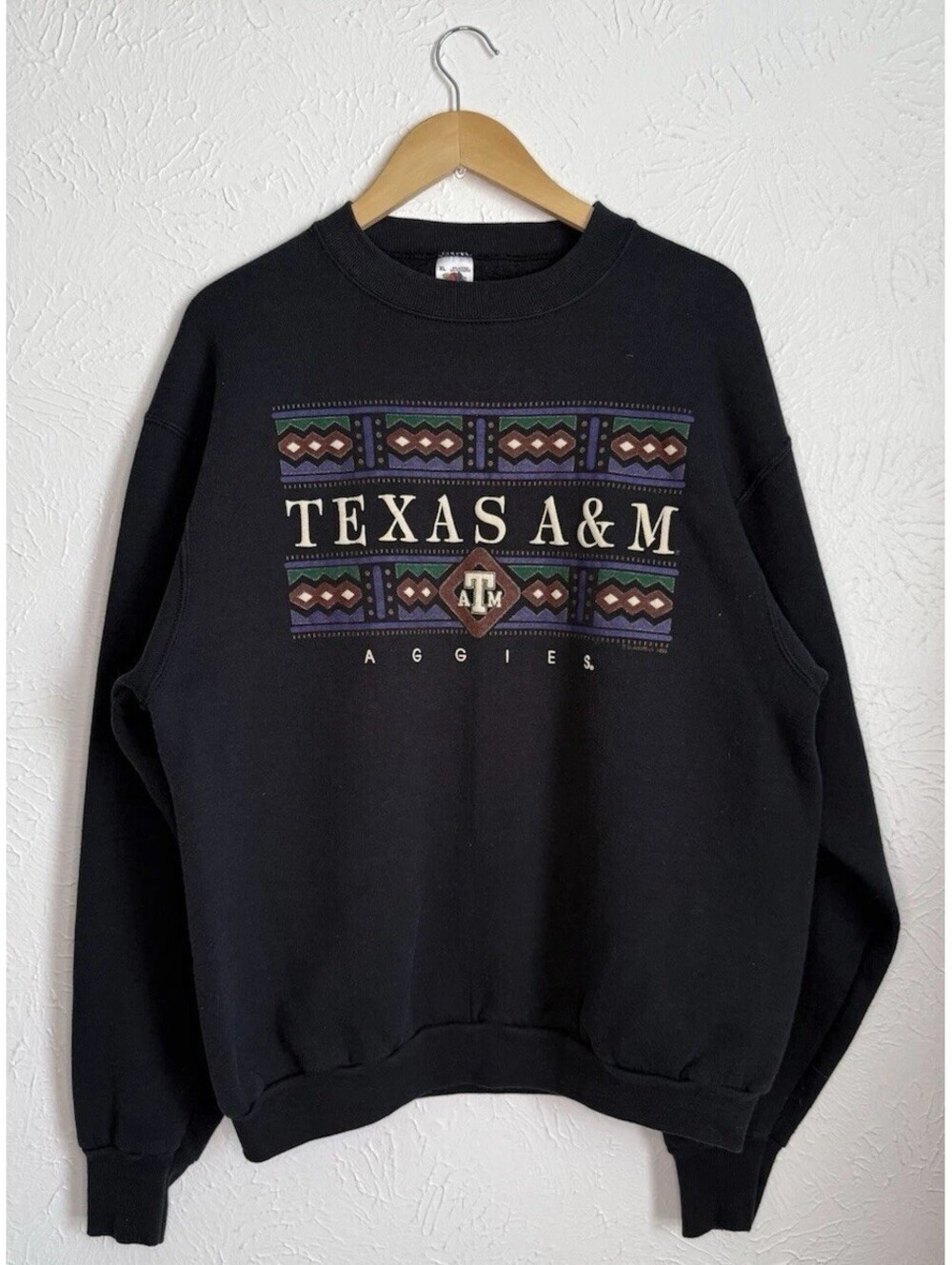 Texas A&M University Aggies Crewneck Sweatshirt Vintage 90s XL Made In USA